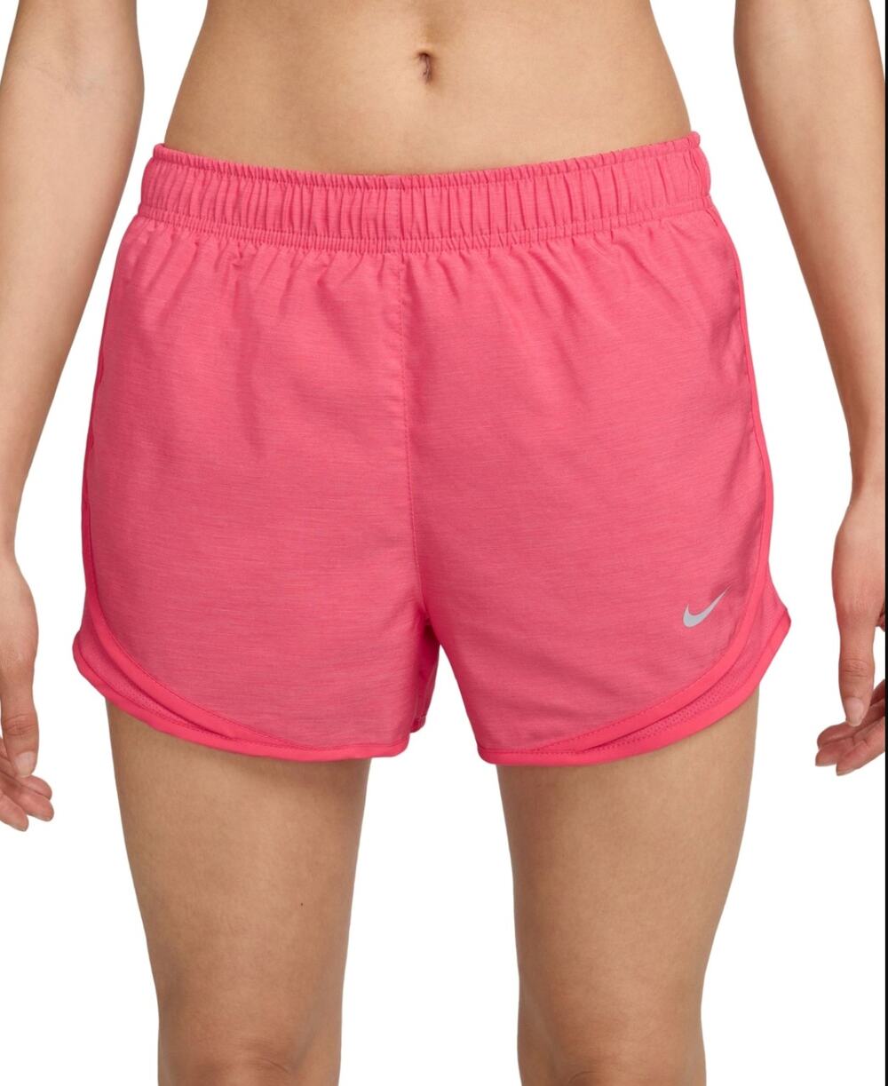 NIKE Women's Tempo Running Shorts XS Pink Light Pink Brief-Lined NWT